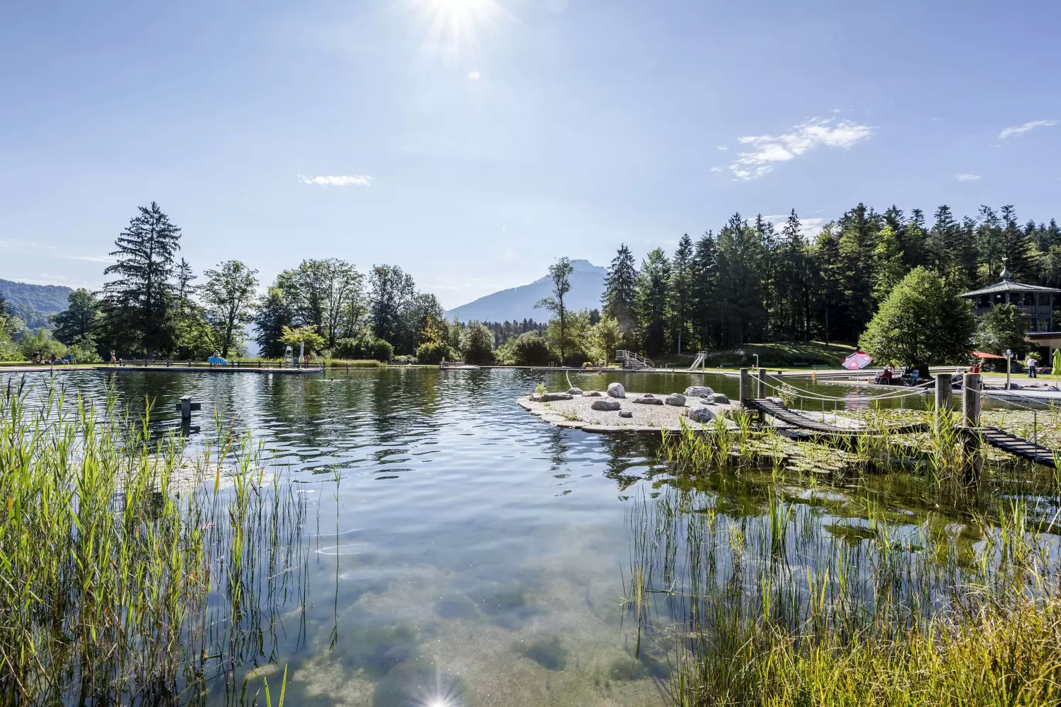 Naturbadeseen im Chiemgau